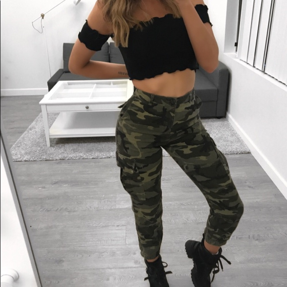 CAMO JOGGERS